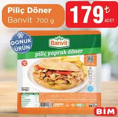 BANVİT PİLİÇ DÖNER 700 G